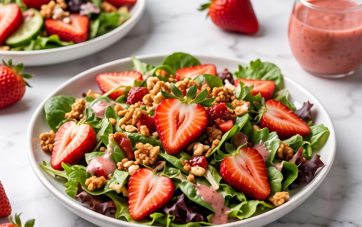 Strawberry Crunch Salad