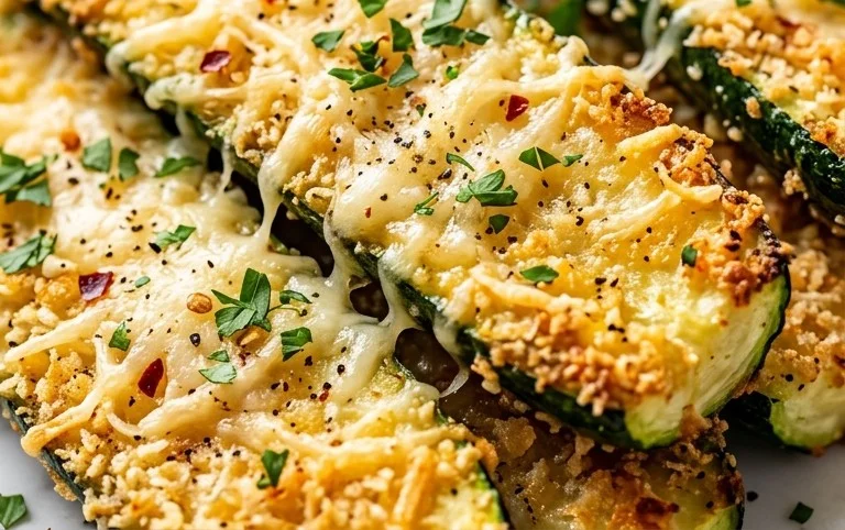 Baked Parmesan Zucchini