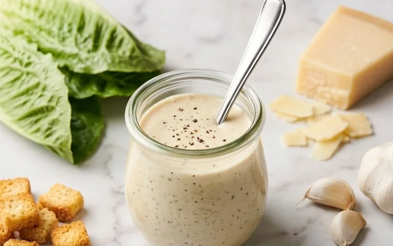 Caesar Salad Dressing (Classic, Creamy & 5 Minutes)