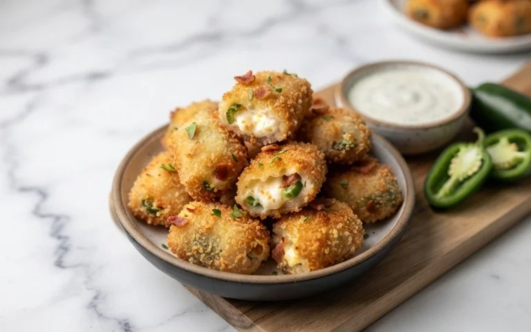 Fried Jalapeno Popper Bites