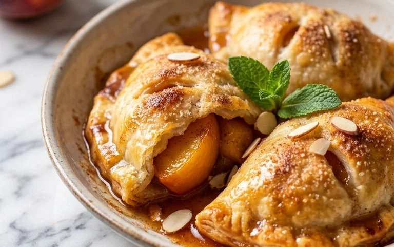 Peach Dumplings