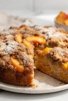 Brown Sugar Peach Cake