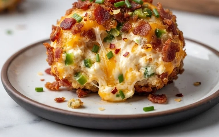 Beef Bacon Jalapeño Popper Cheese Balls