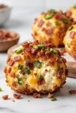 Beef Bacon Jalapeño Popper Cheese Balls