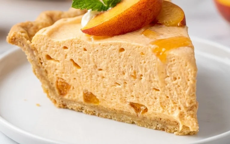Peach Chiffon Pie