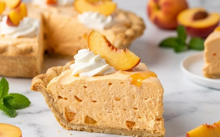 Peach Chiffon Pie