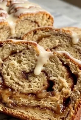 Cinnamon Roll Banana Bread