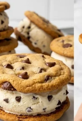 Cookie Ice Cream Sandwiches (Like a Chipwich!)