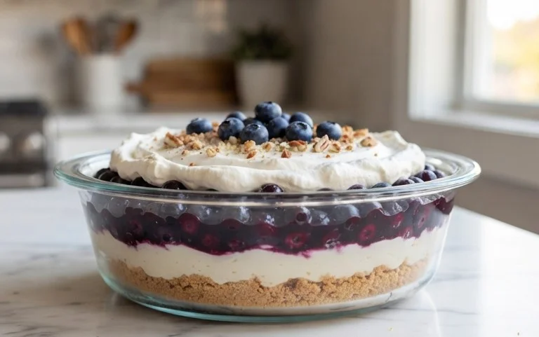 No-Bake Blueberry Yum Yum