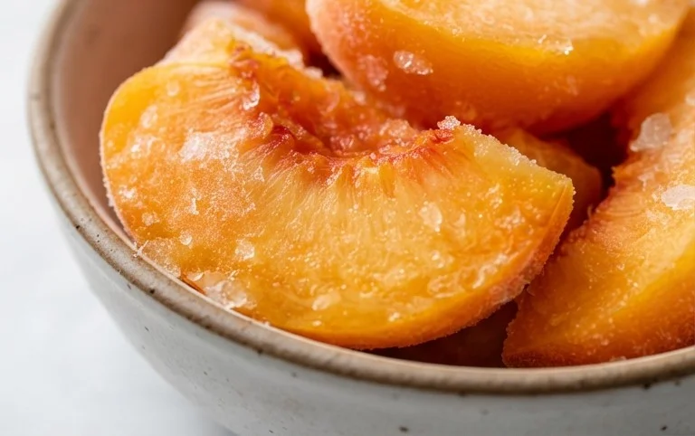 Freezing Peaches, How to Easily Freeze Peaches