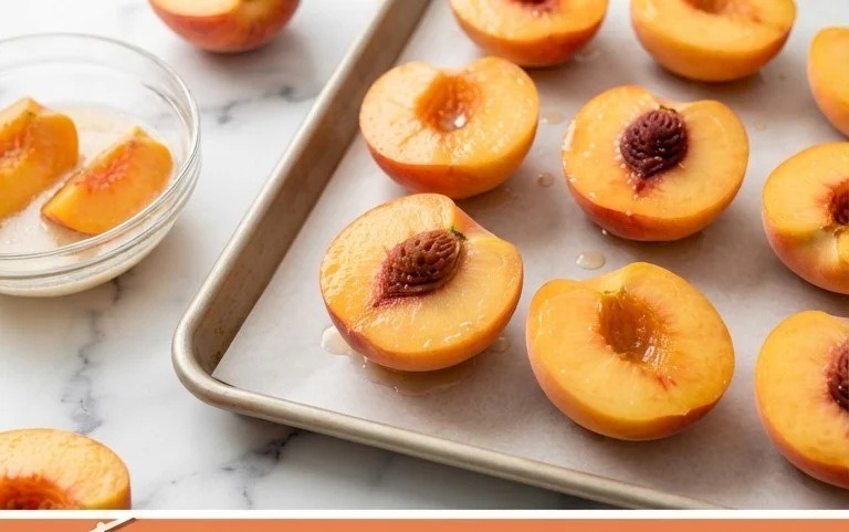Freezing Peaches, How to Easily Freeze Peaches