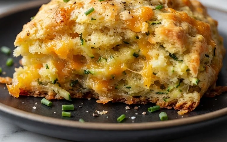 Zucchini Cheddar Scones