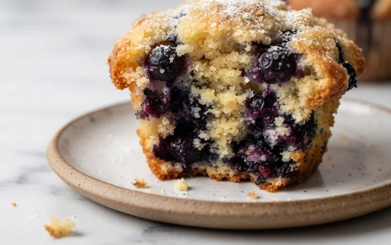 Homemade Blueberry Muffins