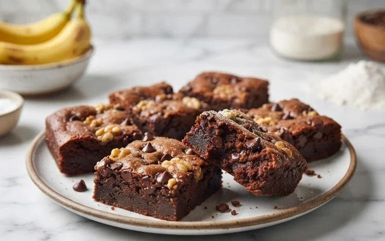 Banana Bread Brownies