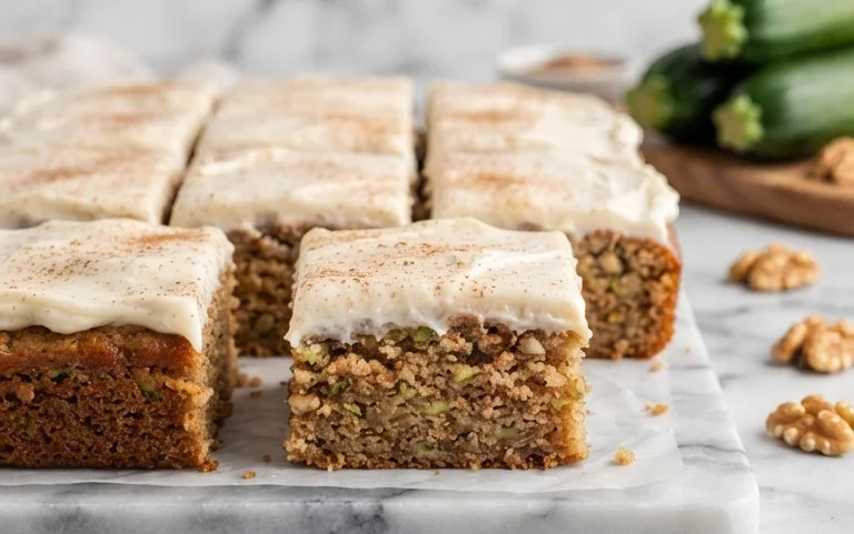 The Best Zucchini Bars