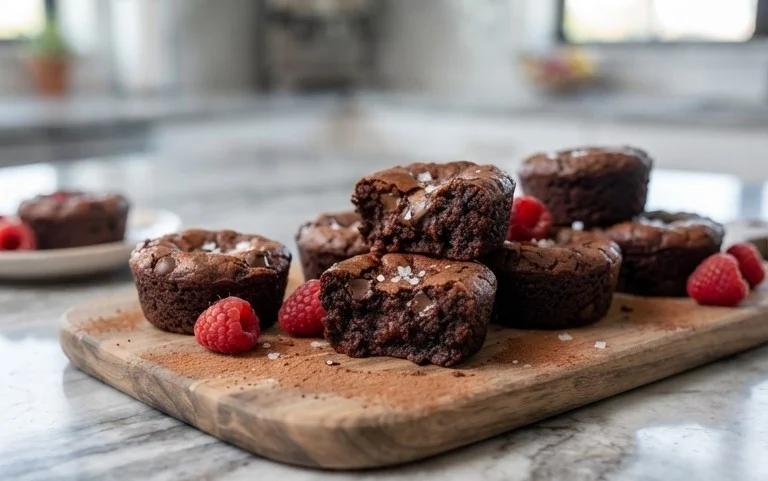 Chocolate Black Bean Brownie Bites