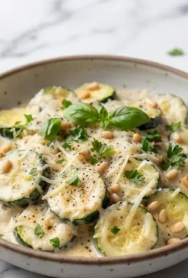 Creamy Parmesan Zucchini