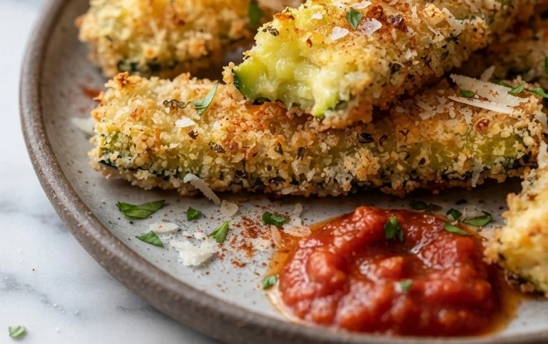 Baked Parmesan Zucchini Fries