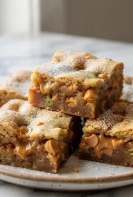 Chewy Butterscotch Zucchini Blondies