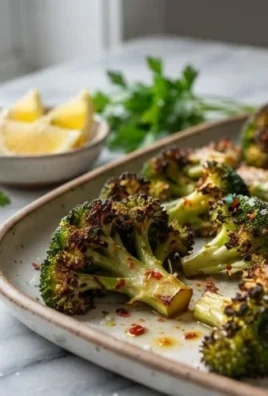 Oven Roasted Broccoli (Baked Broccoli)