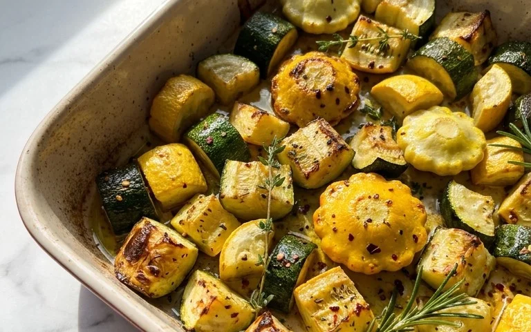 Roasted Summer Squash