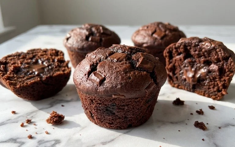 Double Chocolate Muffins