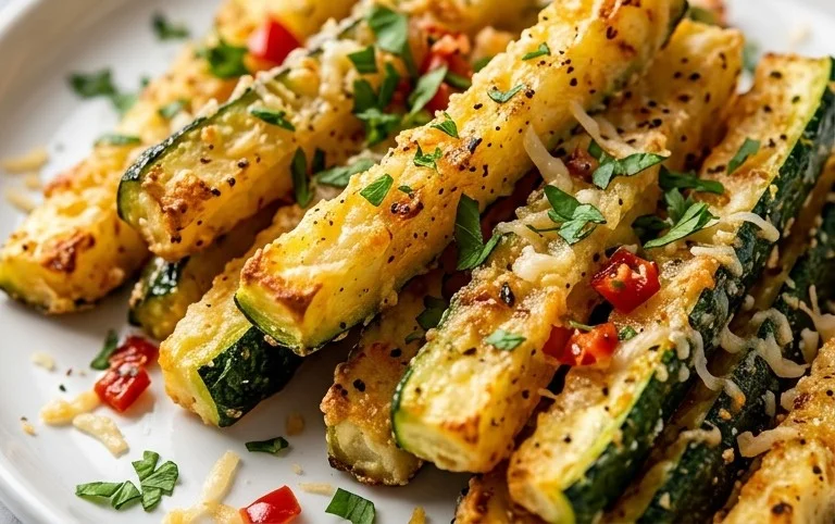 Baked Parmesan Zucchini Fries