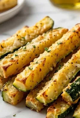 Baked Parmesan Zucchini Fries