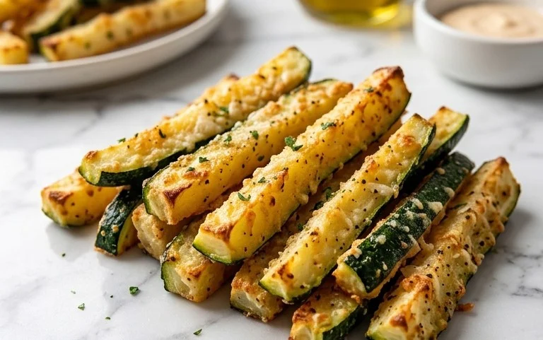 Baked Parmesan Zucchini Fries