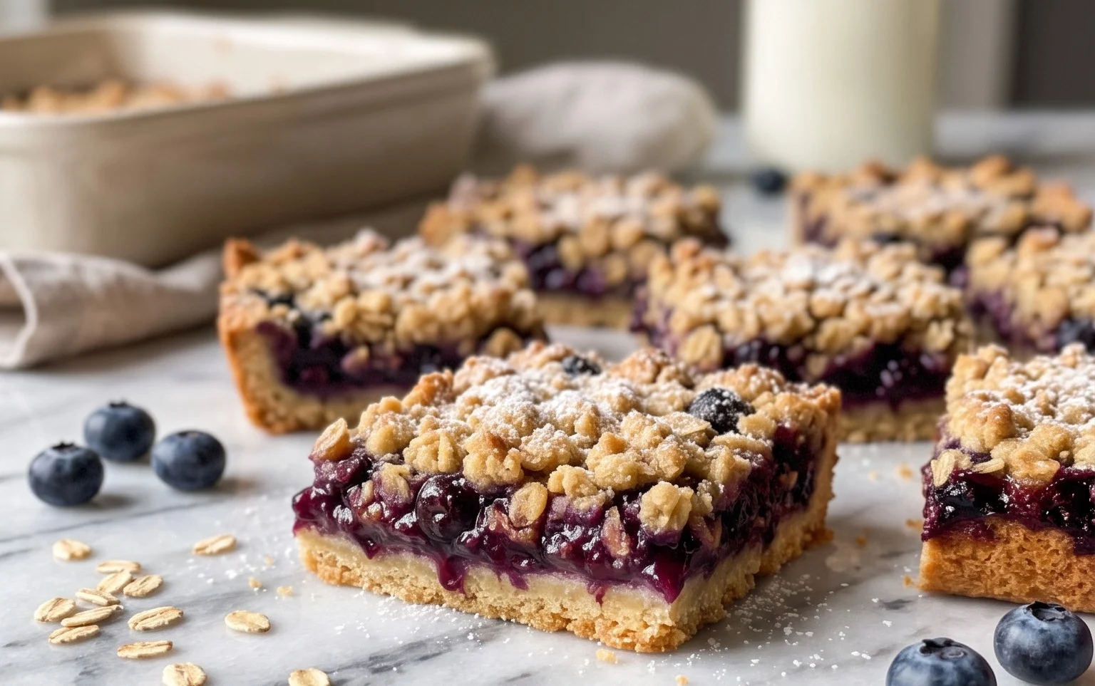 Easy Blueberry Pie Bars